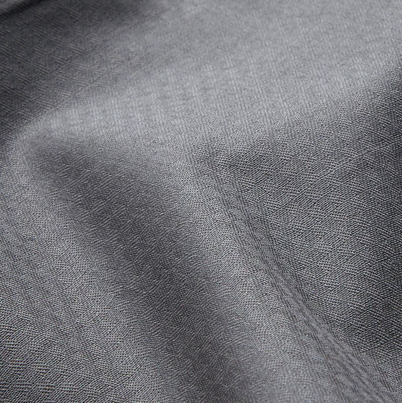 Cotton fabric shadow check – slate grey,  image number 2