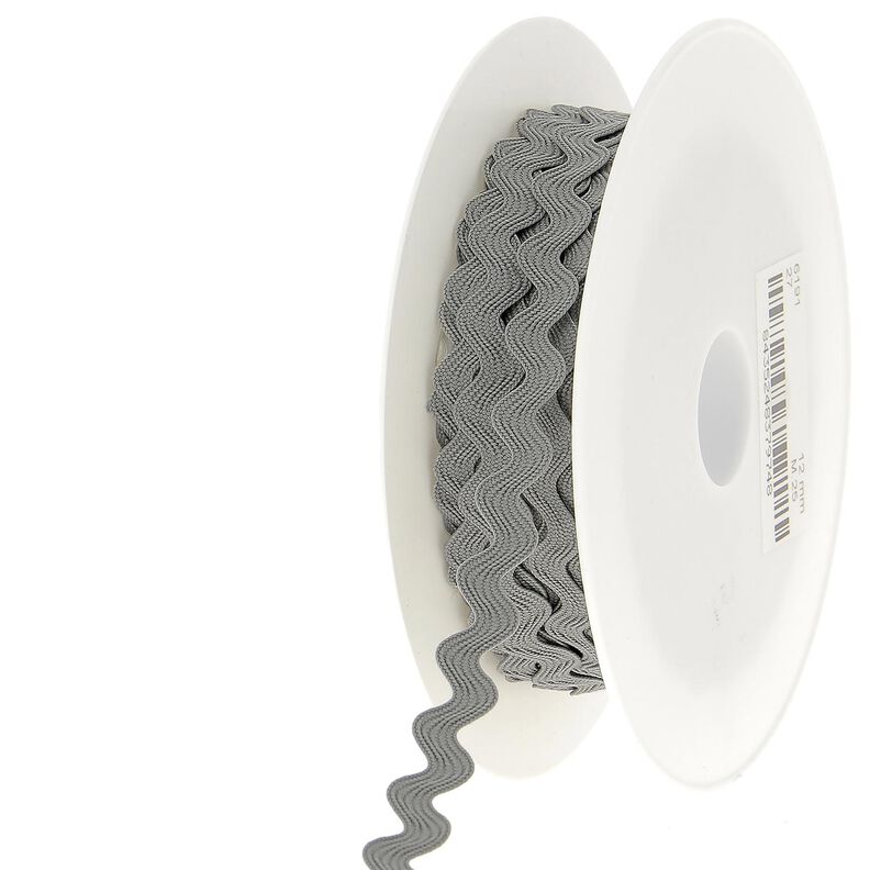 Serrated braid [12 mm] – grey,  image number 3