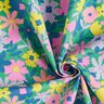 Coated Cotton Pastel Flowers | Poppy Fabrics – grass green/pink,  thumbnail number 4