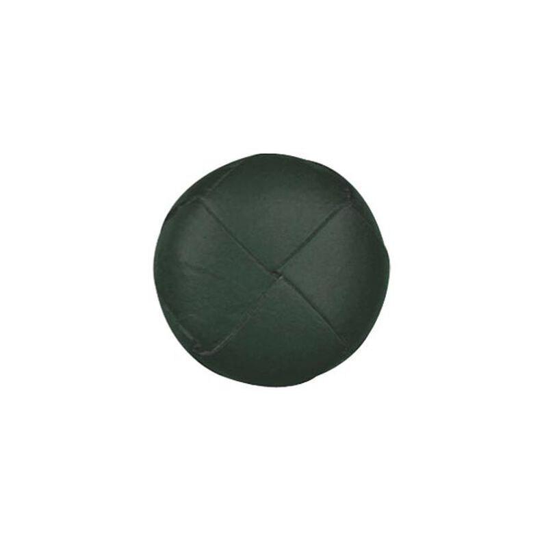 Leather Button  – olive,  image number 1