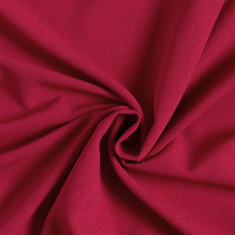 Crepe Georgette – dark red,  image number 1