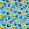 Cotton Poplin Licensed Fabric Sesame Street | Sesame Workshop – turquoise,  thumbnail number 1