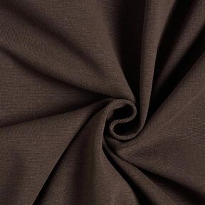 Cuffing Fabric Plain – dark brown, 