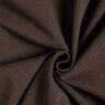 Cuffing Fabric Plain – dark brown,  thumbnail number 1