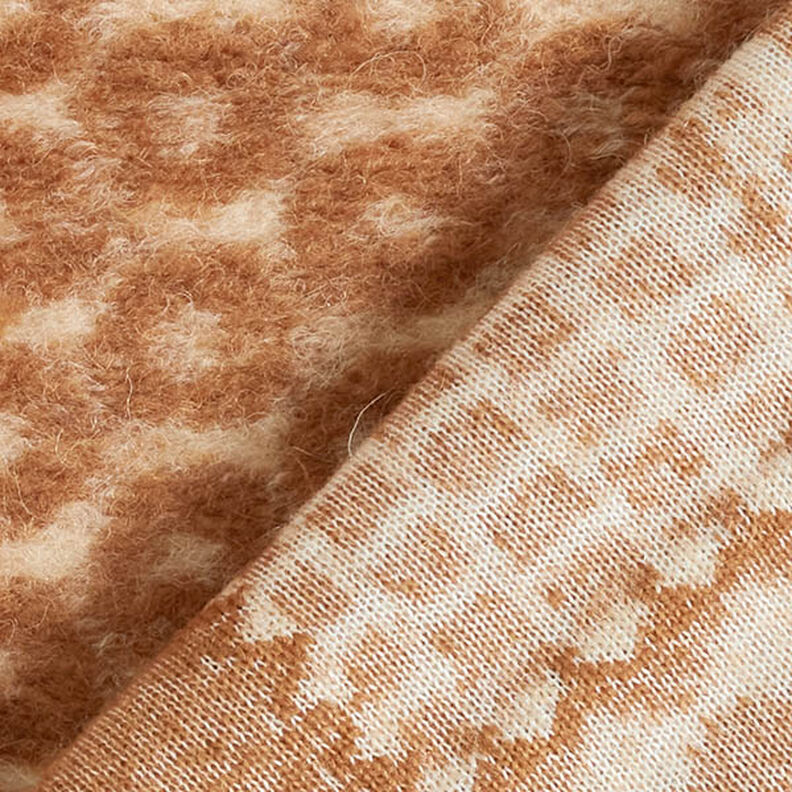 Expressive Pattern Knit Coating – cashew/brown, image number 4