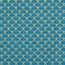 Coated Cotton sophisticated fans – blue,  thumbnail number 1