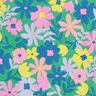 Coated Cotton Pastel Flowers | Poppy Fabrics – grass green/pink,  thumbnail number 7