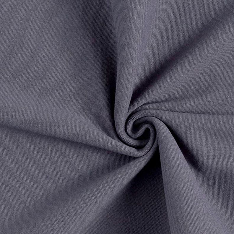 Cuffing Fabric Plain – blue-black,  image number 1