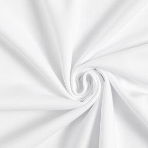 Light Cotton Sweatshirt Fabric Plain – white, 