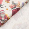 Decor Fabric Half Panama nostalgic Christmas time – natural/red,  thumbnail number 4