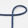 Cotton cord Lurex [Ø 5 mm] – denim blue,  thumbnail number 1