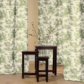 Decor Fabric Pastorale 280 cm – green | Remnant 70cm, 