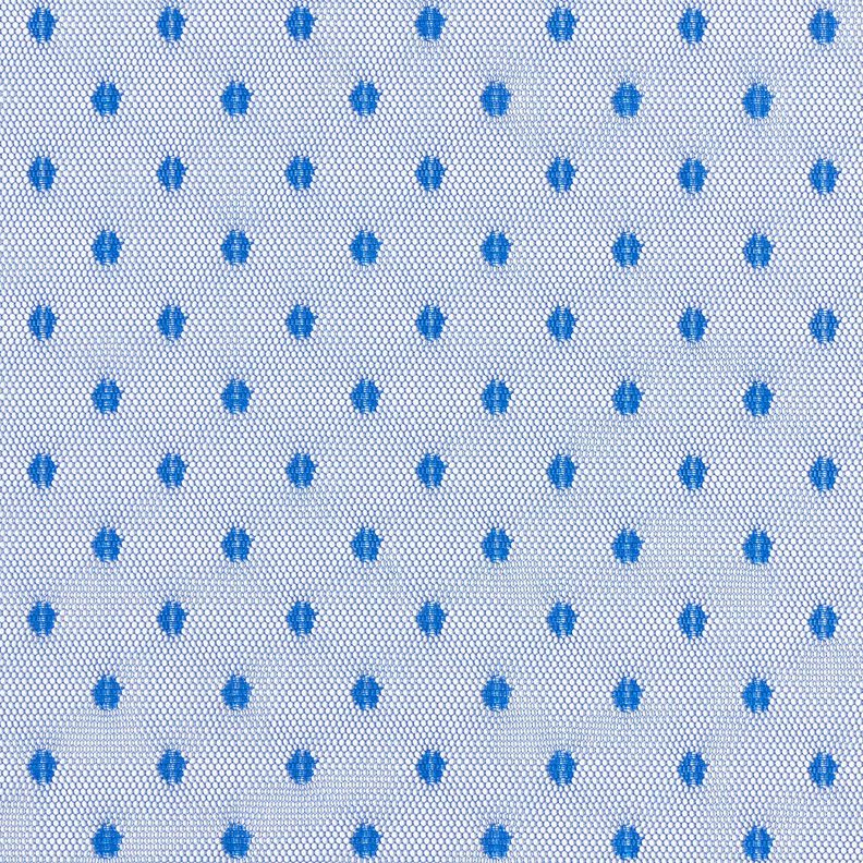 Dots soft mesh – royal blue,  image number 1