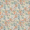 Double Gauze/Muslin Flower Meadow Digital Print | Poppy Fabrics – offwhite/peach orange,  thumbnail number 1