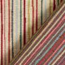 Decor Fabric Tapestry Fabric colourful stripes – light beige/carmine,  thumbnail number 4