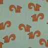 Brushed Sweatshirt Fabric Squirrel | Poppy Fabrics – reed/bronze,  thumbnail number 1