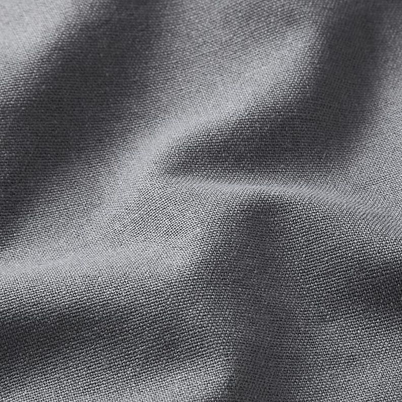 Viscose Linen Blend Plain – grey,  image number 2