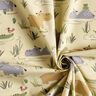 Cotton Poplin bathing fun for jungle animals – pastel green,  thumbnail number 3