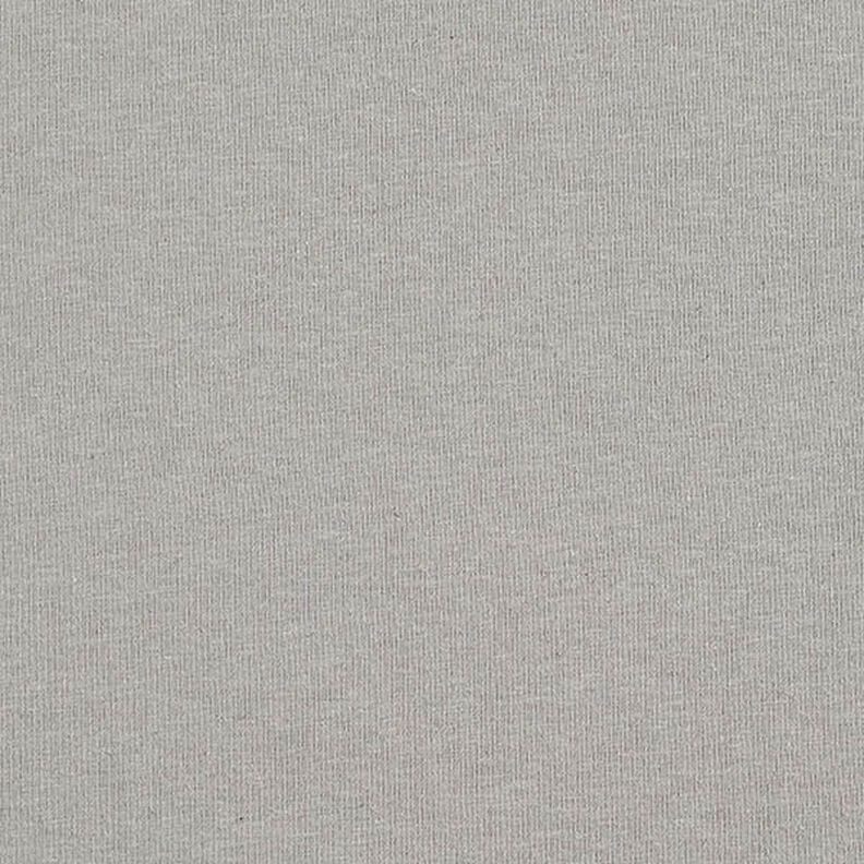 Plain cotton linen blend jersey – grey,  image number 5