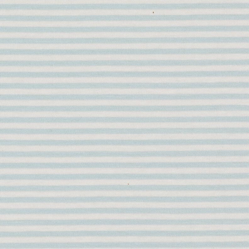 Cotton Jersey narrow stripes – offwhite/pale mint,  image number 4