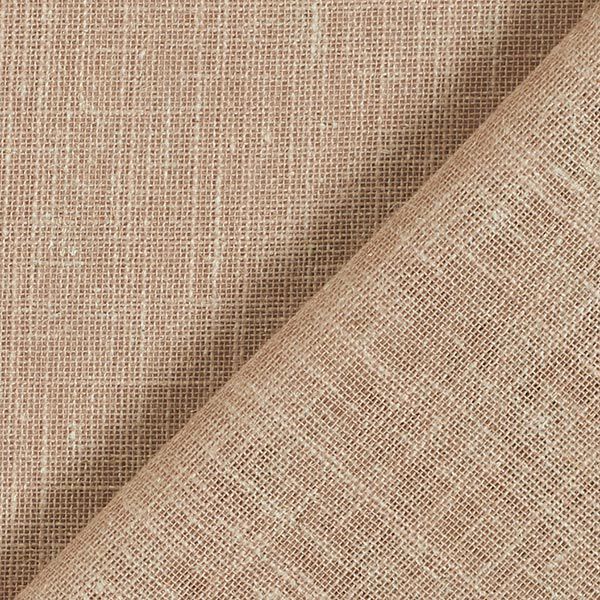Curtain Fabric Voile Linen Look 300 cm – dune,  image number 3