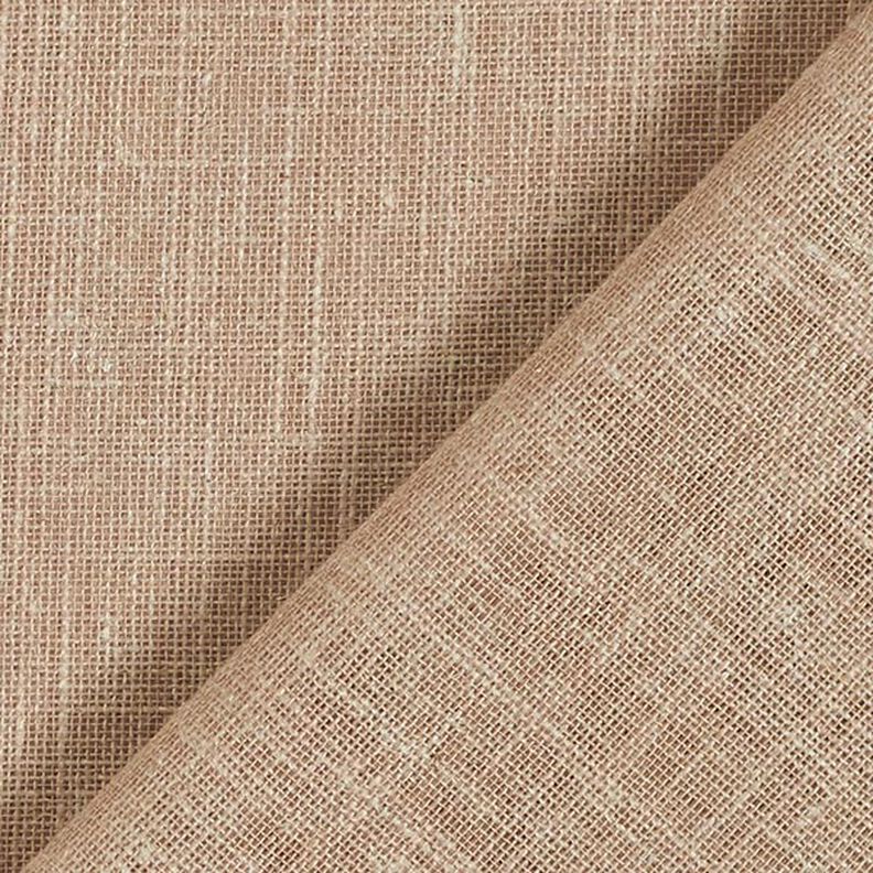 Curtain Fabric Voile Linen Look 300 cm – dune,  image number 3