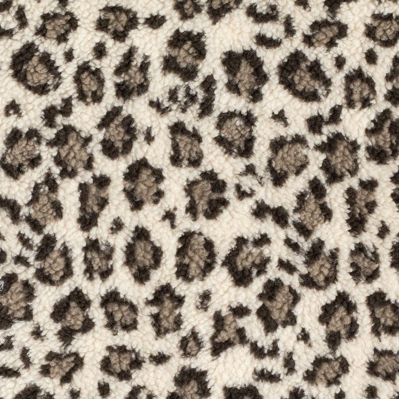 Teddy Fur Leopard Print – light beige/dune, image number 5