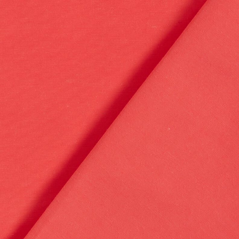 Plain water-repellent raincoat fabric – coral,  image number 3