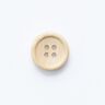 4-Hole Wooden Button  – beige,  thumbnail number 1