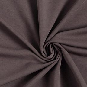 Light French Terry Plain – black brown, 