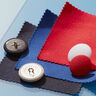 Covered button, Cotton Twill Stretch – beige,  thumbnail number 2