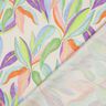 Sateen Leaves digital print| Poppy Fabrics – cream/light green,  thumbnail number 4