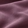 Ottoman ribbed jersey Plain – aubergine,  thumbnail number 3