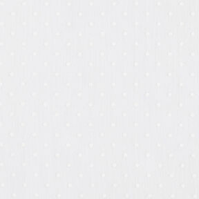 Curtain Fabric Fine Dots 300 cm – white, 