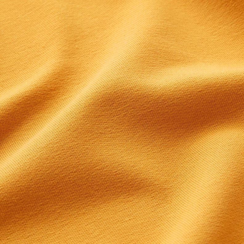 Light French Terry Plain – curry yellow,  image number 2