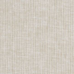 Linen Cotton Blend Narrow Stripes – light taupe/white, 