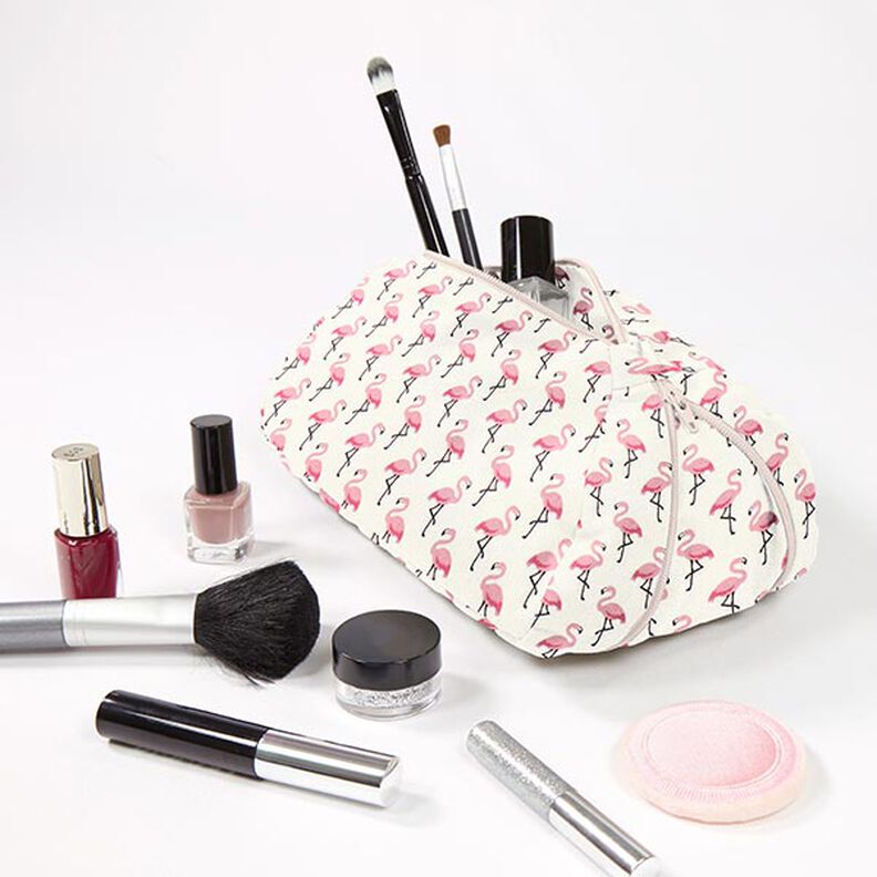 Flamingo Coated Cotton – offwhite,  image number 6