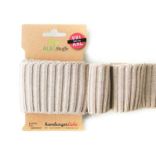 GOTS Organic knit ribbing CUFF ME COZY [140 cm | 7 cm] | Albstoffe | Hamburger Liebe, 