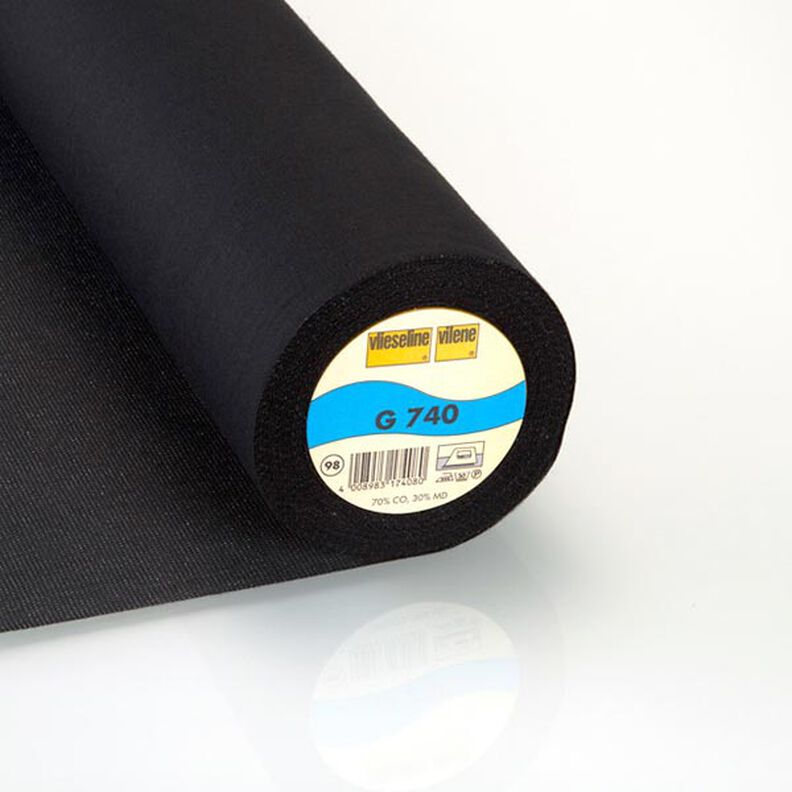 G 740 Woven Interlining | Vilene – black,  image number 1