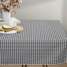 Cotton Vichy check 1 cm – black/white,  thumbnail number 7