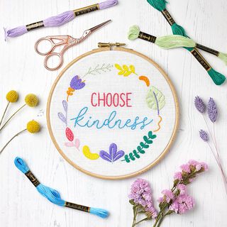 Kindness Embroidery Kit, 