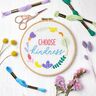 Kindness Embroidery Kit,  thumbnail number 1