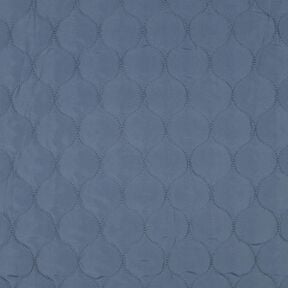 Quilted Fabric Circle Print | Poppy Fabrics – denim blue, 