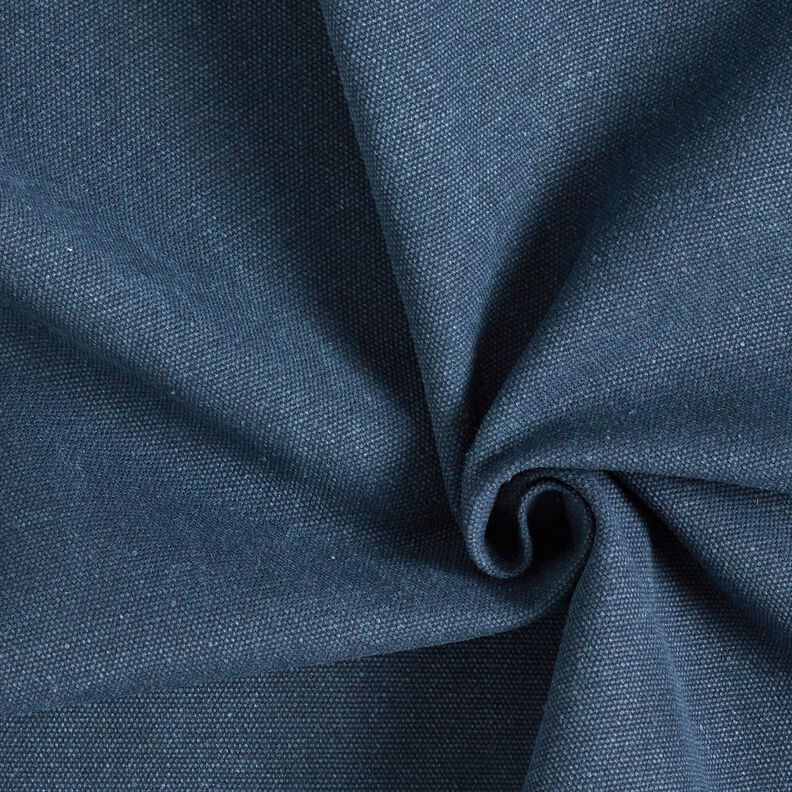 Decor Fabric Canvas waxed – navy blue,  image number 1