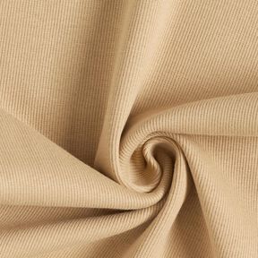 2x2 Ribbing Plain – dark beige, 