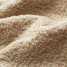 Decorative teddy fabric – dark beige,  thumbnail number 2