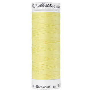 Seraflex Stretch Sewing Thread (0141) | 130 m | Mettler – light yellow, 