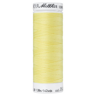 Seraflex Stretch Sewing Thread (0141) | 130 m | Mettler – light yellow, 