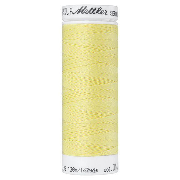 Seraflex Stretch Sewing Thread (0141) | 130 m | Mettler – light yellow, image number 1