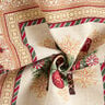 Decorative Panel Tapestry Fabric Nutcracker Duo – carmine/light beige,  thumbnail number 3
